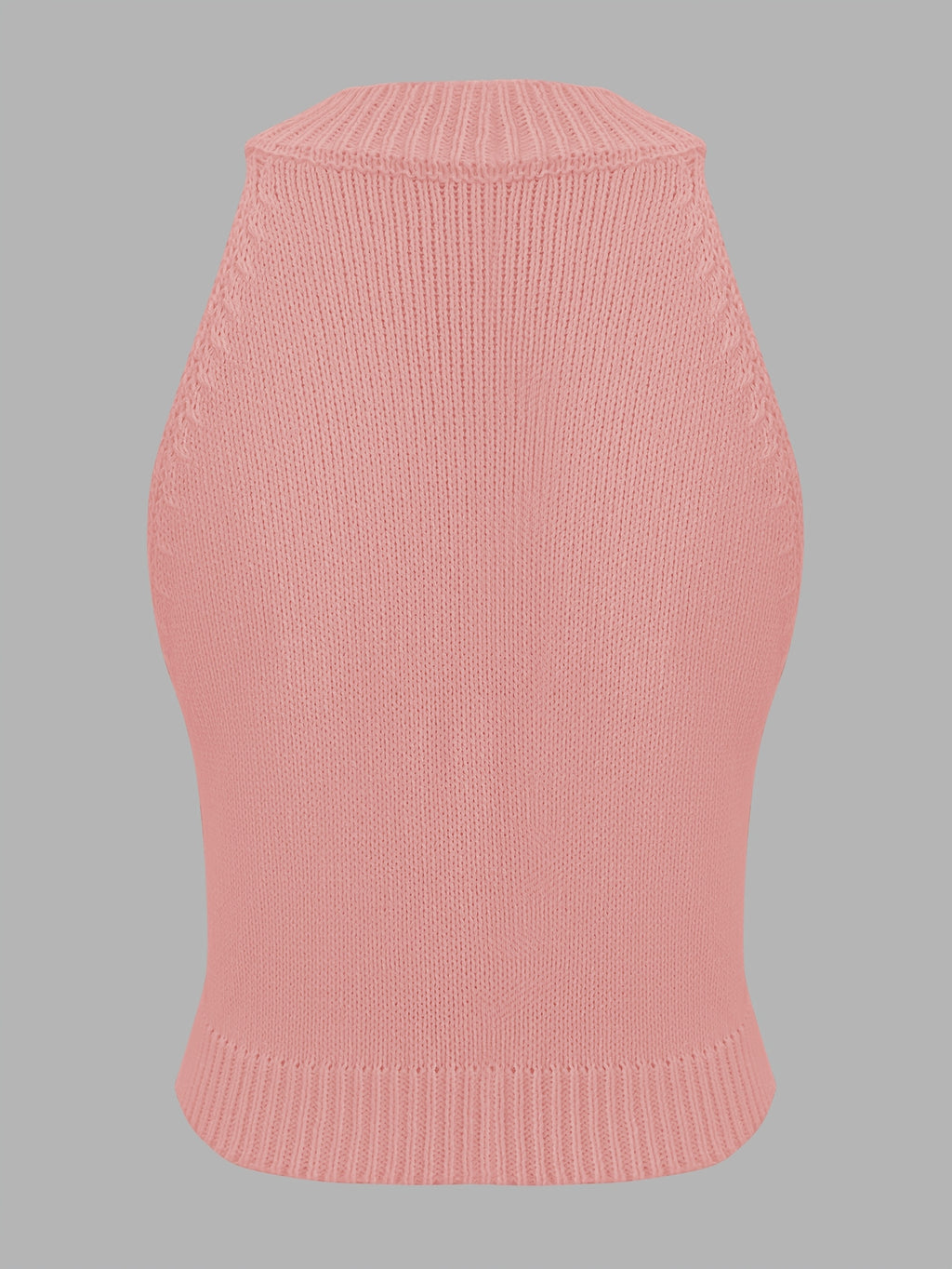 Women'S Fruit Print Cropped Tank Top - Casual & Stylish Round Neck Vest with Tropical Design, Perfect for Summer Streetwear, Summer Tank Tops