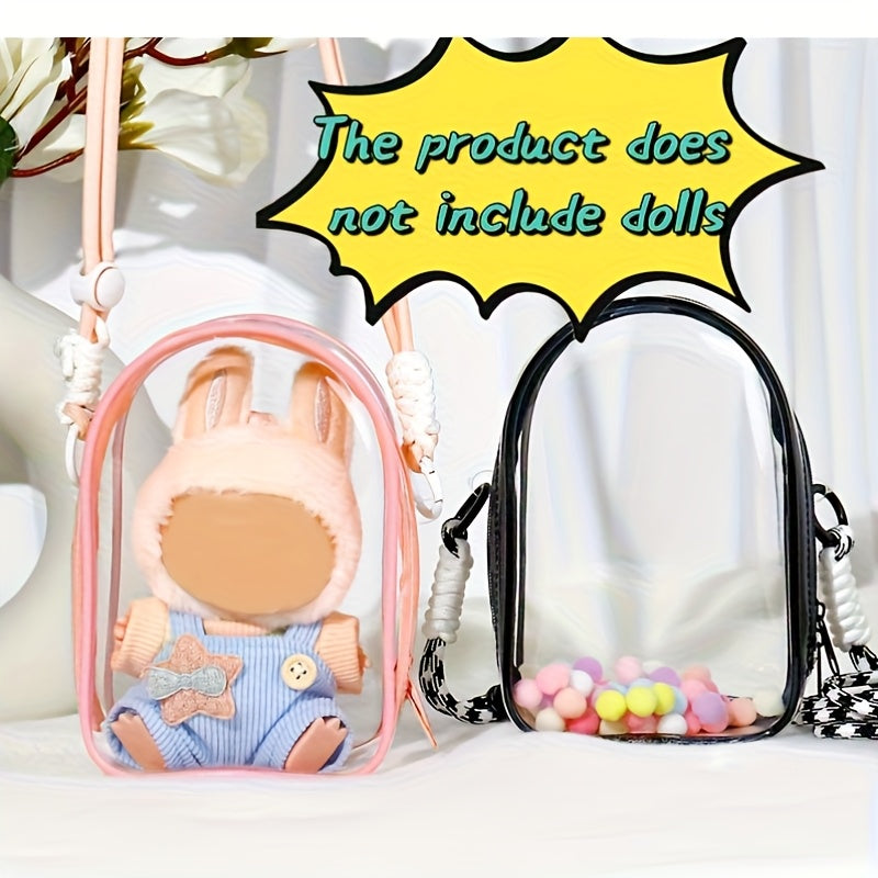 5.91-inch doll backpack, suitable for Labubu