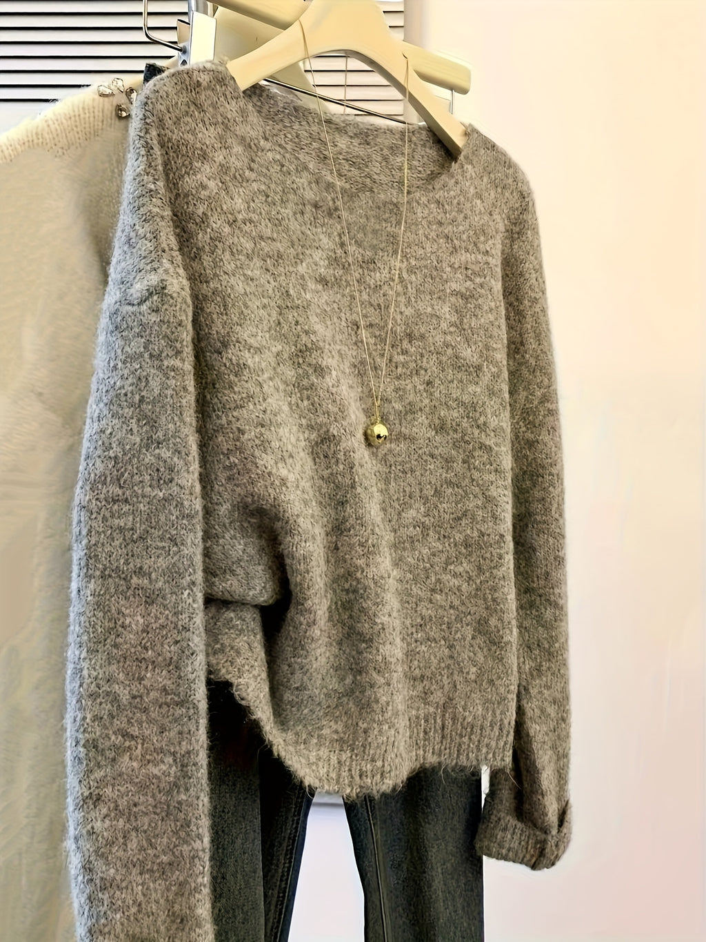 2025 New Christmas Casual Versatile Pullover Soft Short Sweater for Women Autumn Winter Base Layer