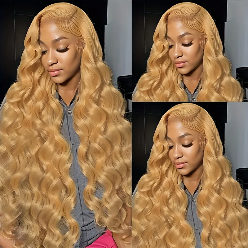 13x6 Body Wave Honey Blonde Wig