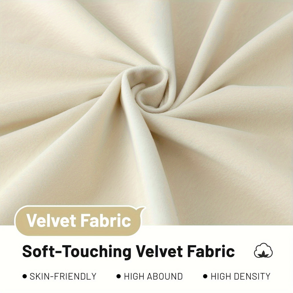 Shell Shape Velvet Dressing Chair