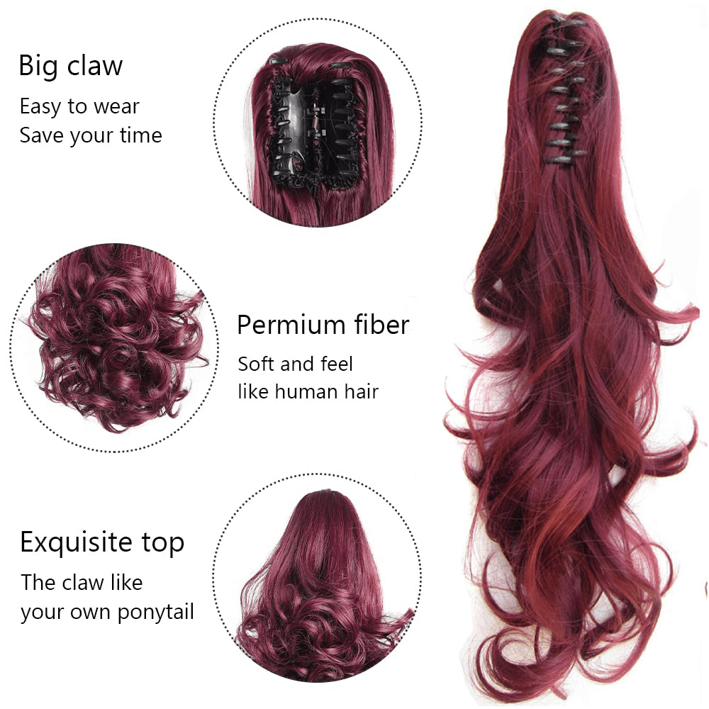 Claw Clip In Body Wave Hair Extensions