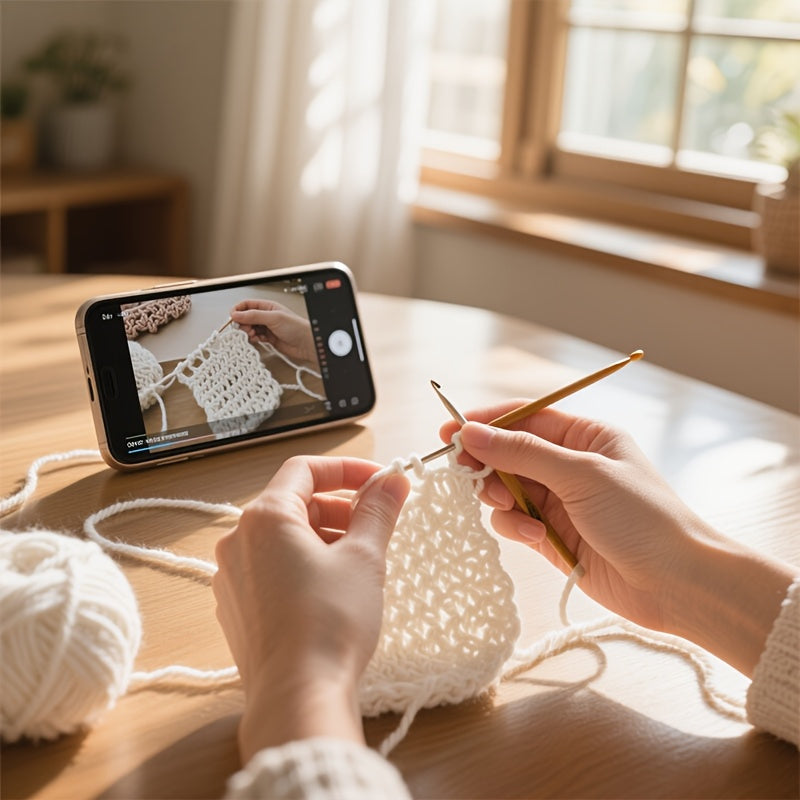 of Flame Mountain Fire Dragon Crochet Material Pack