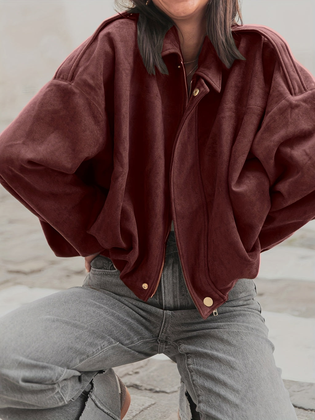 Elegant Faux Fur Jacket