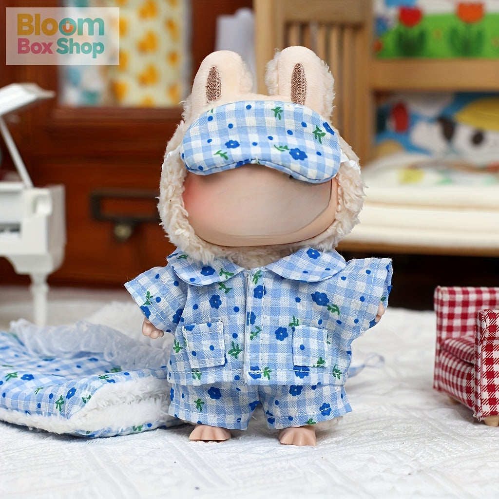 6-7inch Doll Bedding, with Pajamas And Sleeping Bags
