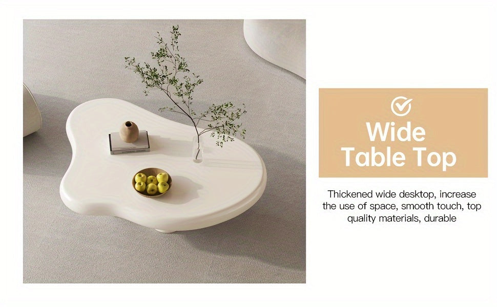 Modern White Cloud Tea Table