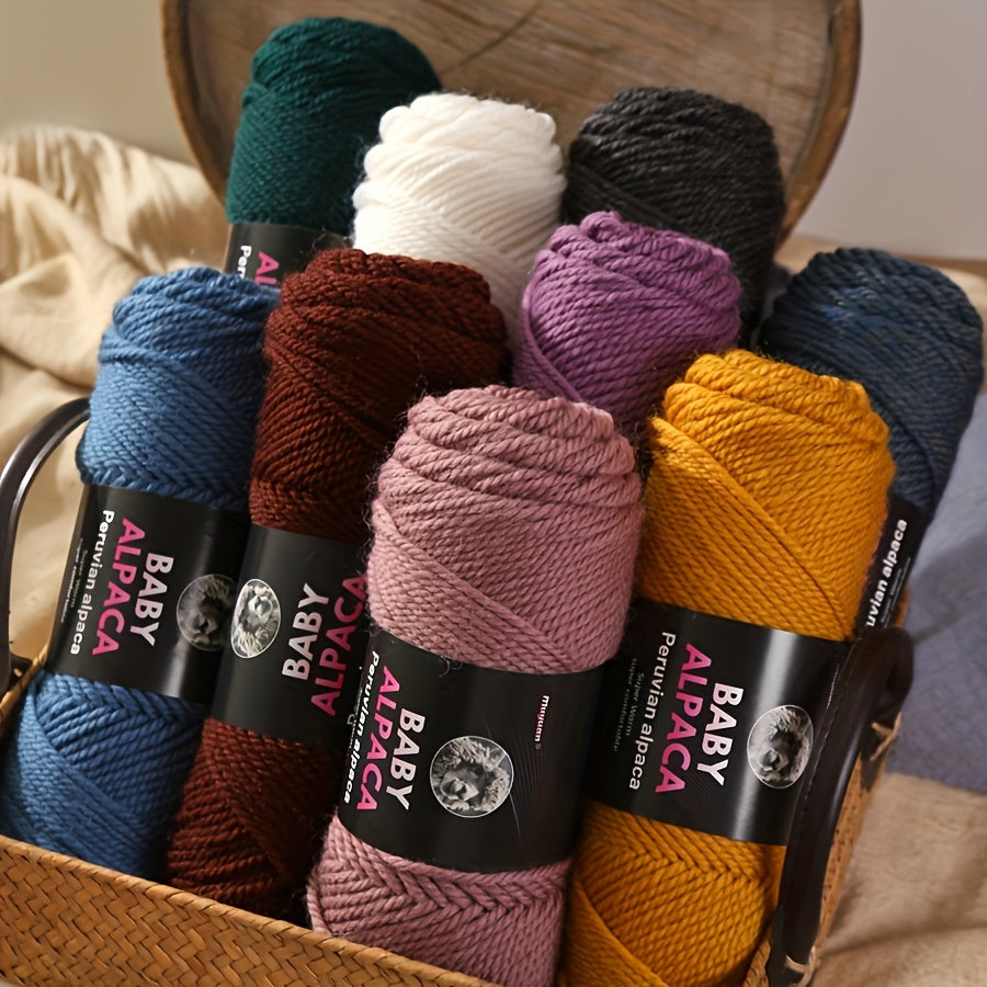 500g (5 Balls) Luxury Alpaca Wool Yarn