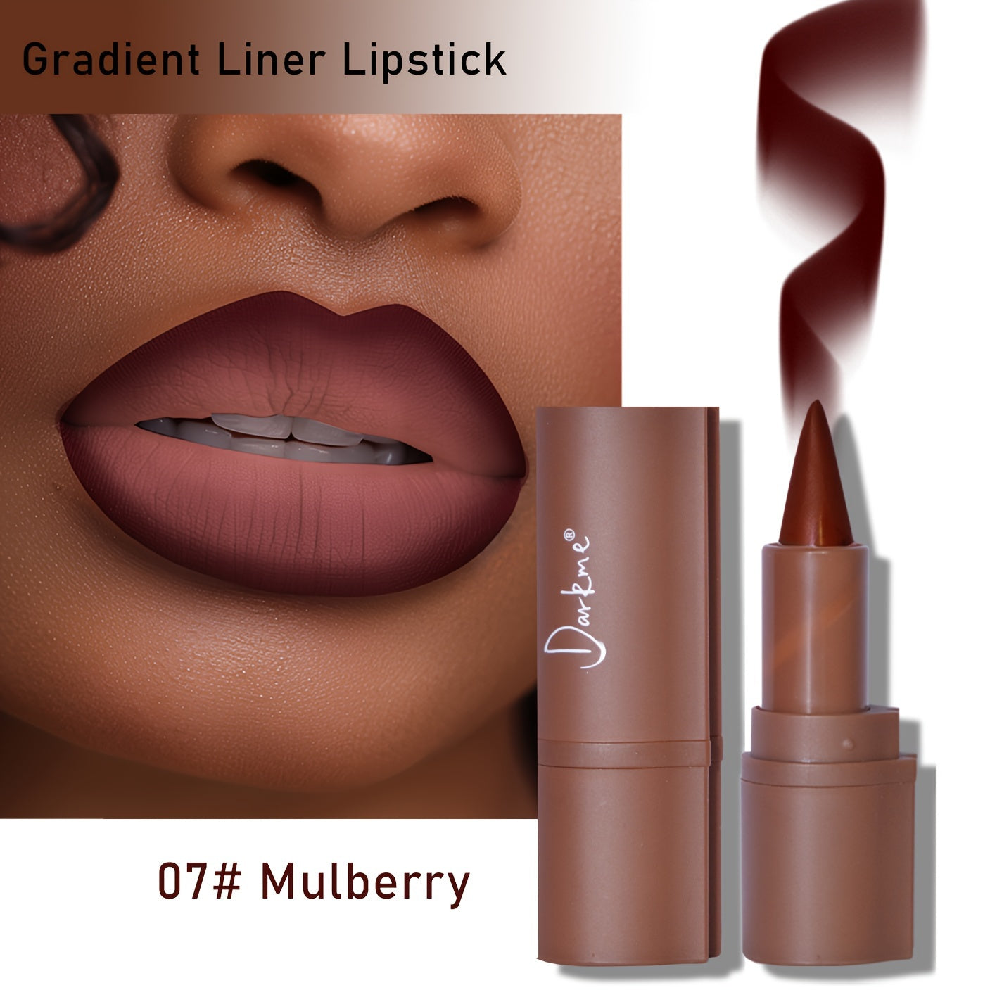 Two-in-One Lip Liner and Lipstick