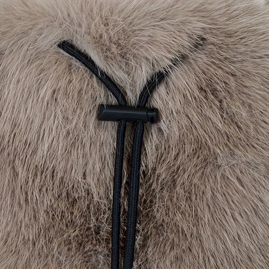 {1pc} Faux Fur Backpack