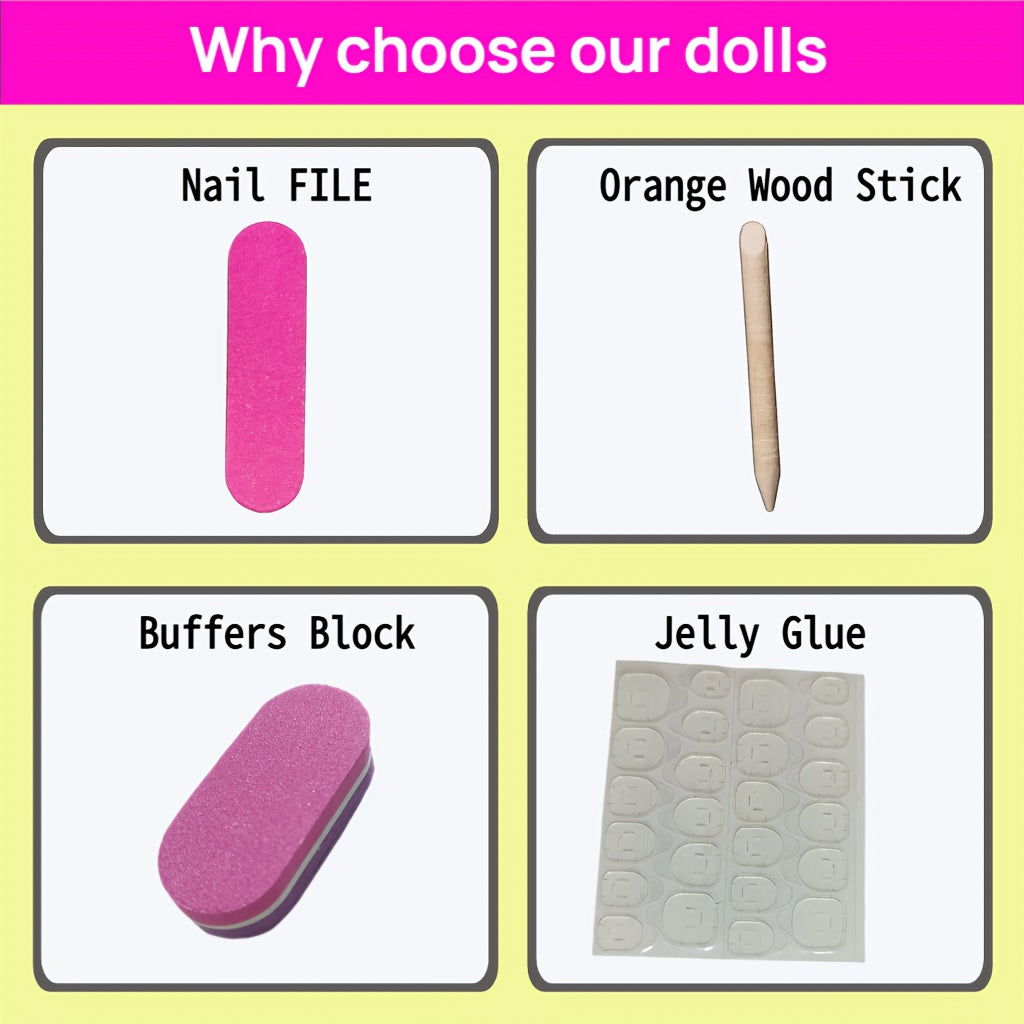 {10pcs} Handmade 3D Nail Extensions