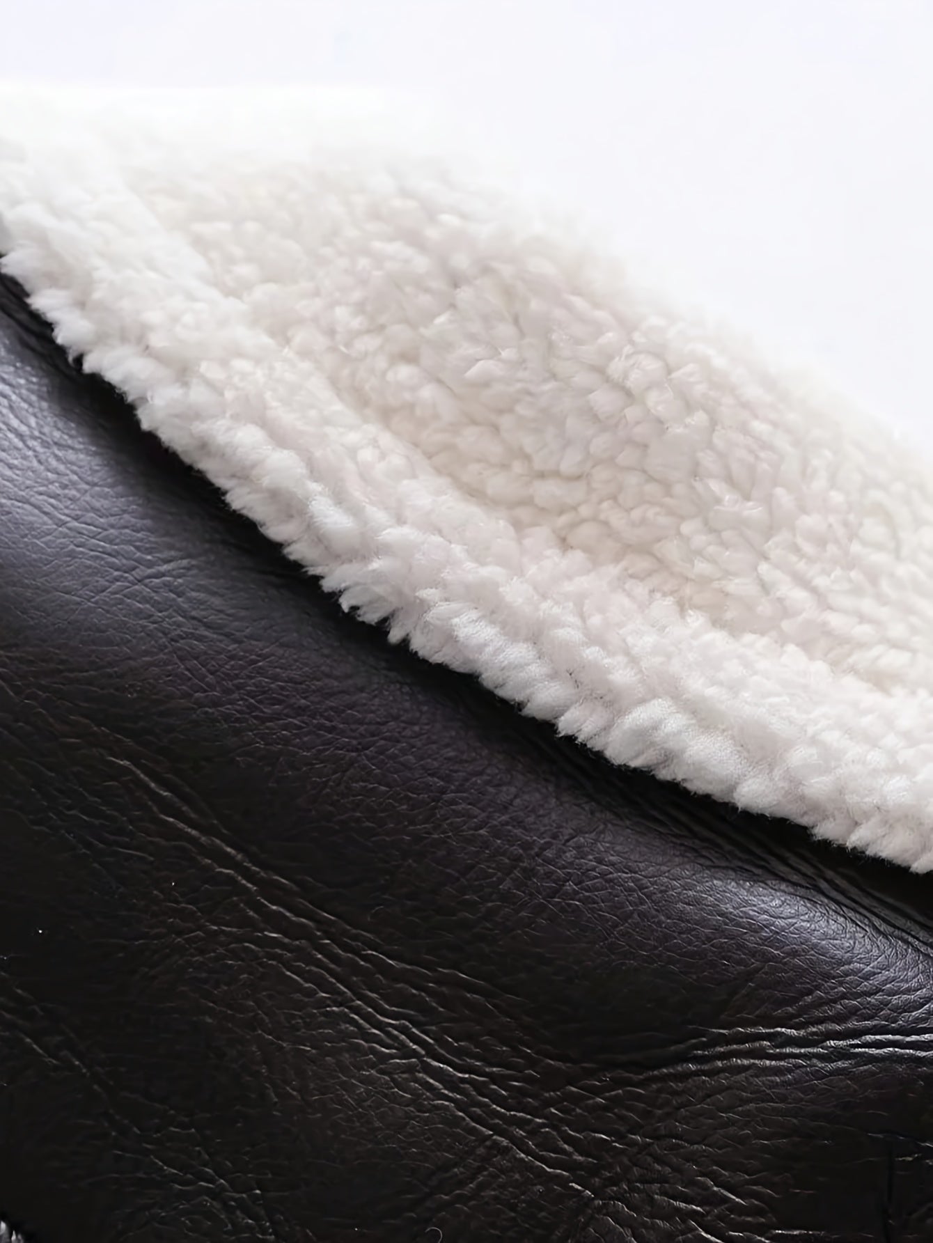 PU Leather Motorcycle Jacket