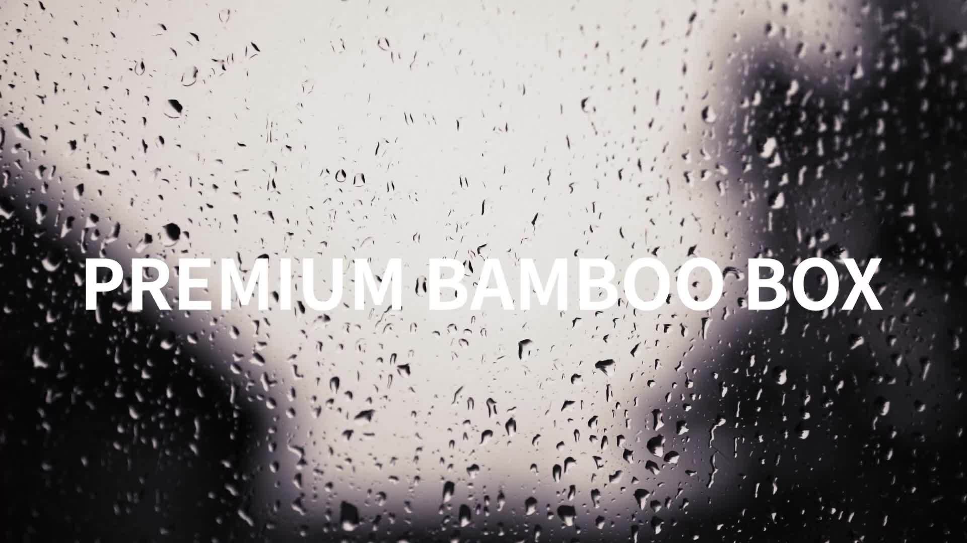 Large Bamboo Storage Box with Combination Lock