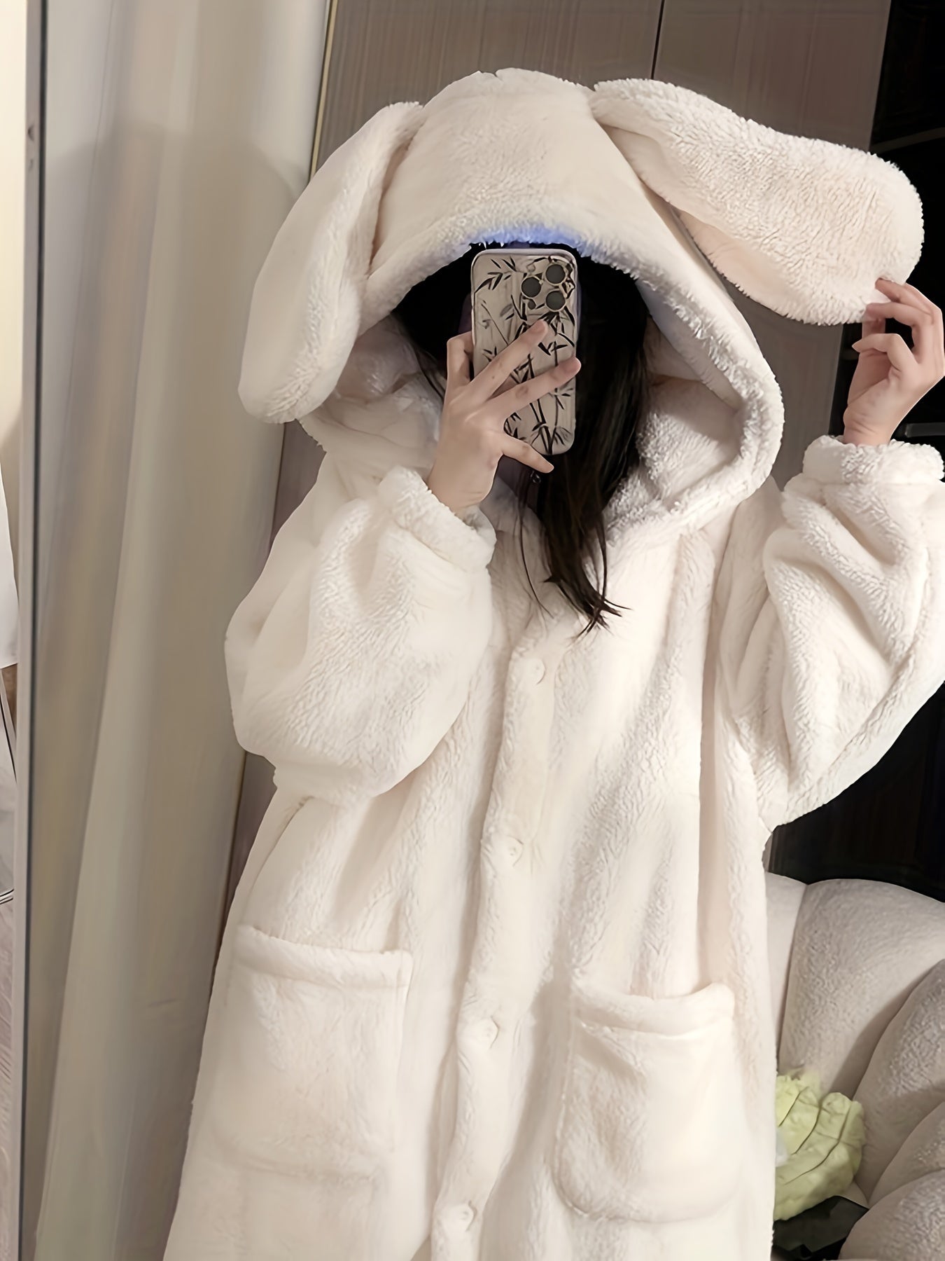 Rabbit Ears Hooded Pajama