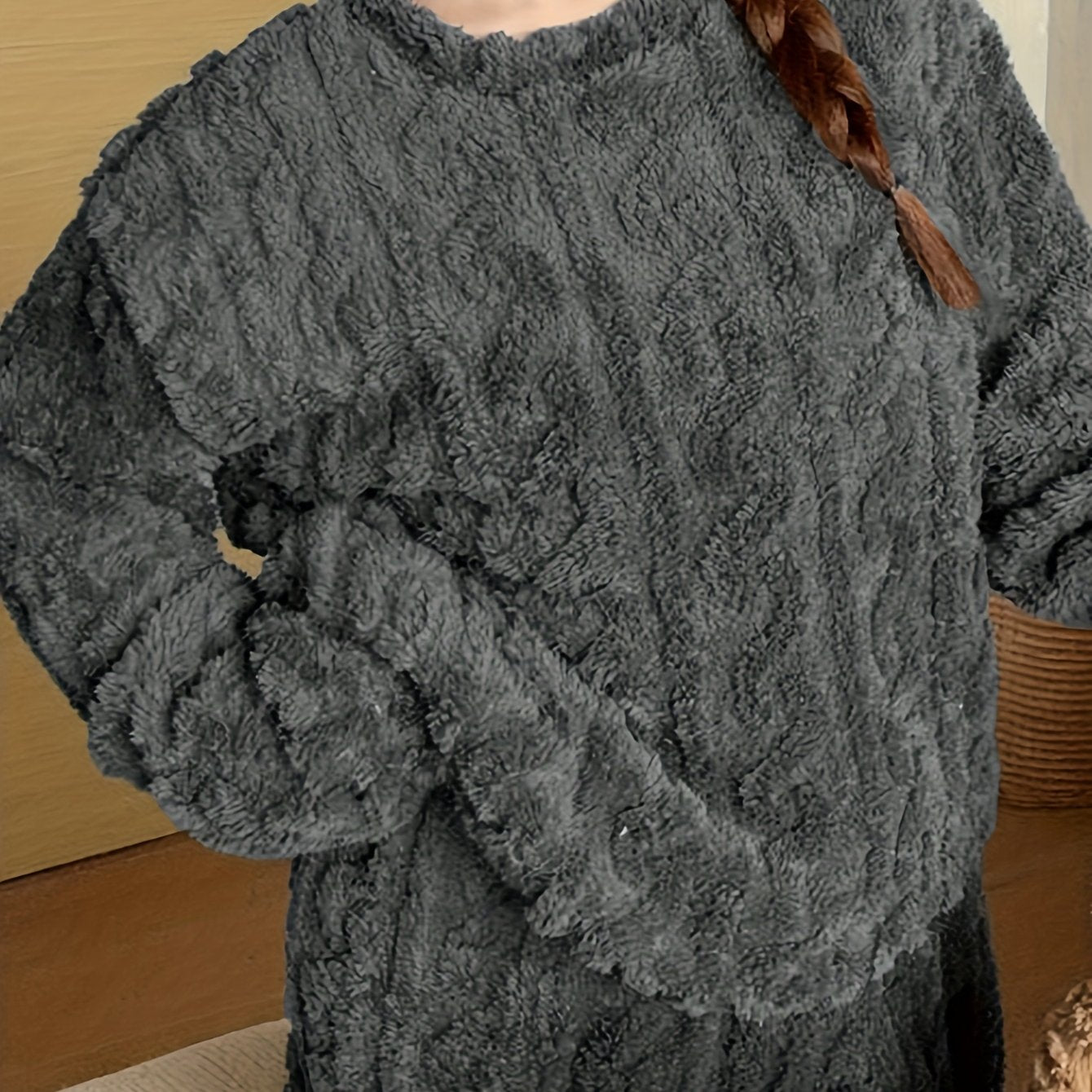 Fleece-Lined Pajama Set