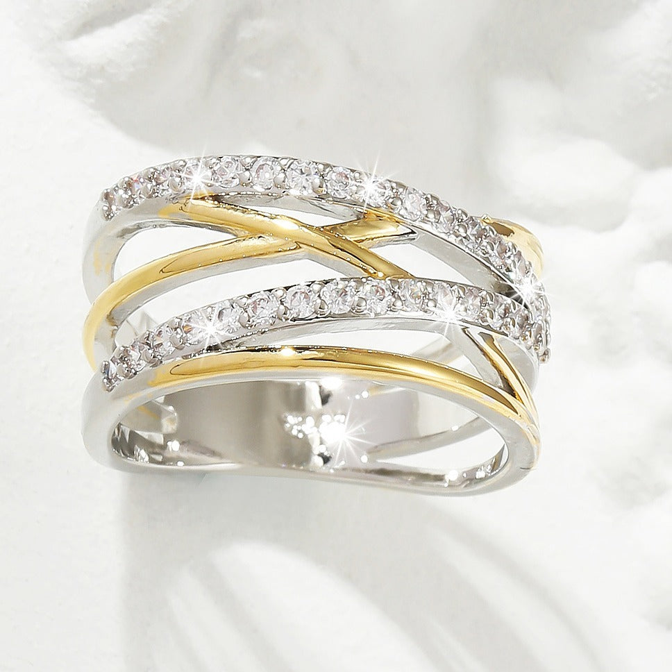 Infinity Zirconia Eternity Ring