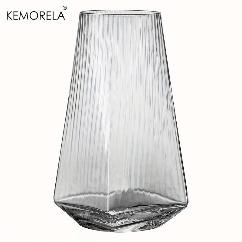 Vertical Geometric Highball Glass