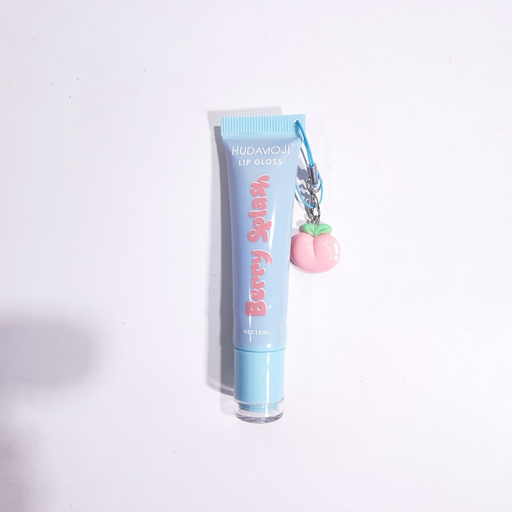 24pcs Fruit Flavored Moisturizing Lip Balm Set with Fruit Charm