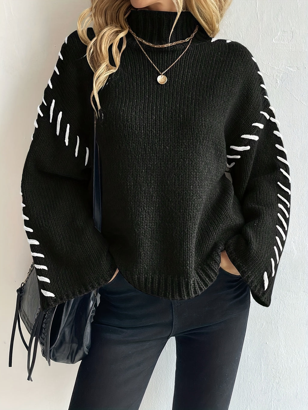 High Neck Sweater