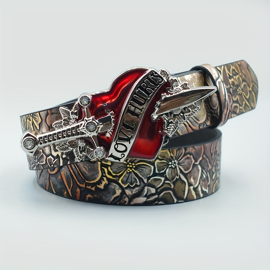 Alloy Punk Style Belt