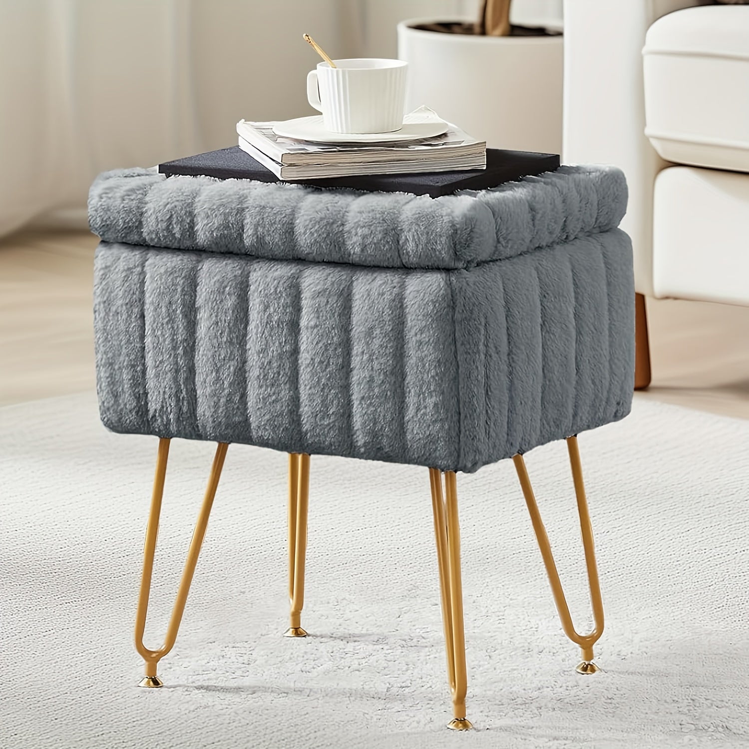 Vanity Chair With Storage