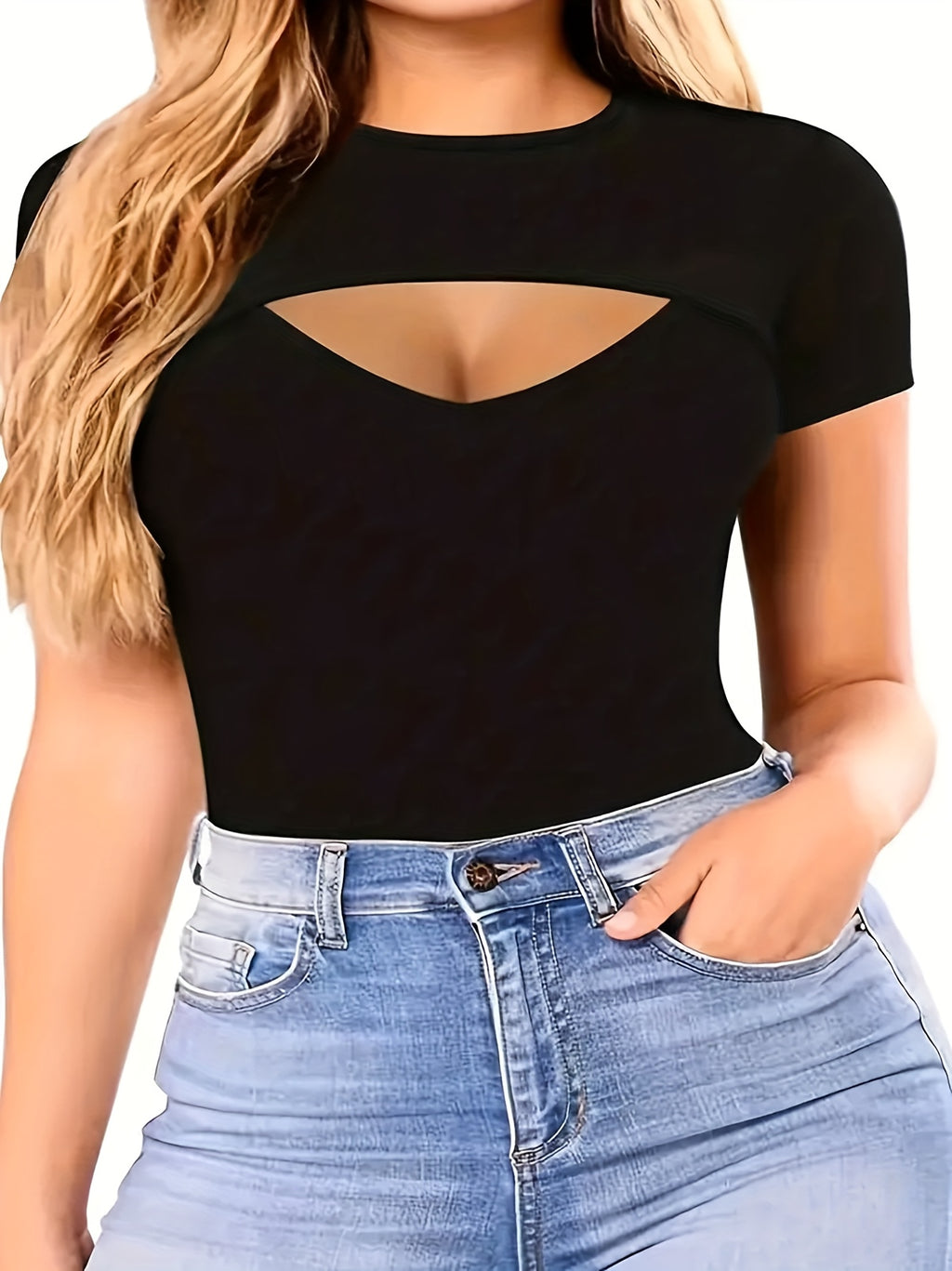 Stretchy Bodycon Jumpsuit