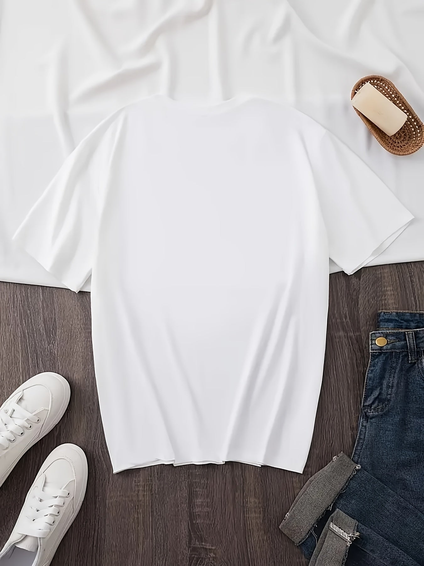 Strawberry Graphic Tee - "Please? Yes, Please." Design