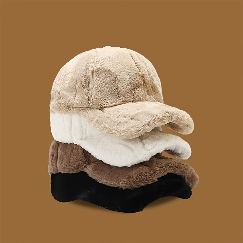Faux Wool Velvet Hat
