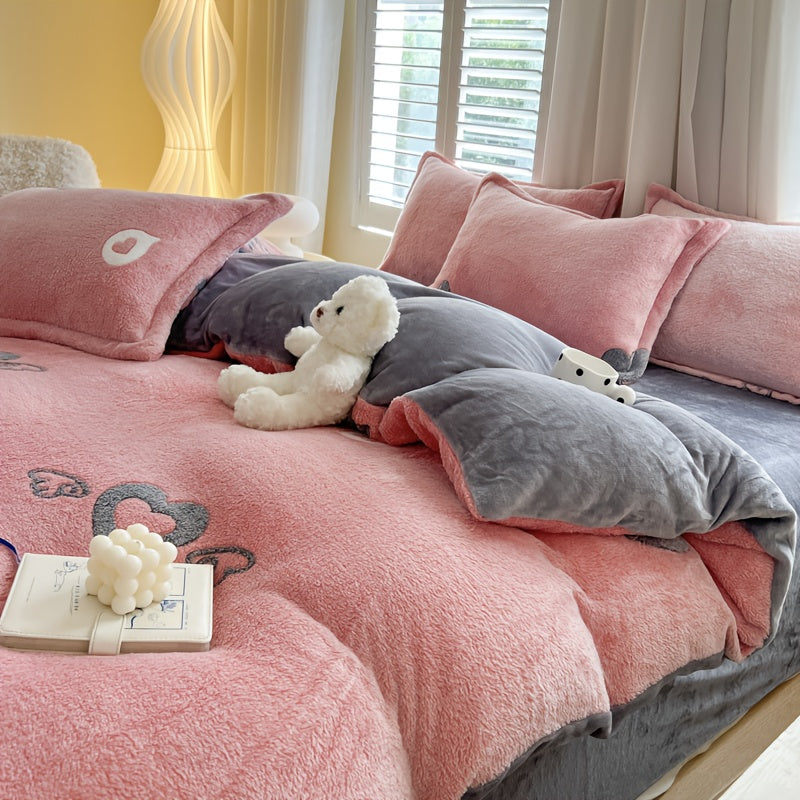 Milk Velvet Bedding Set