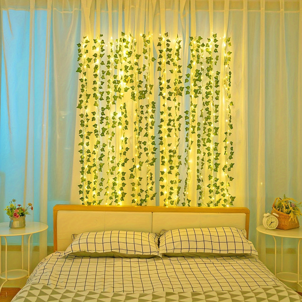 {12pcs] Artificial Ivy Fairy Lights