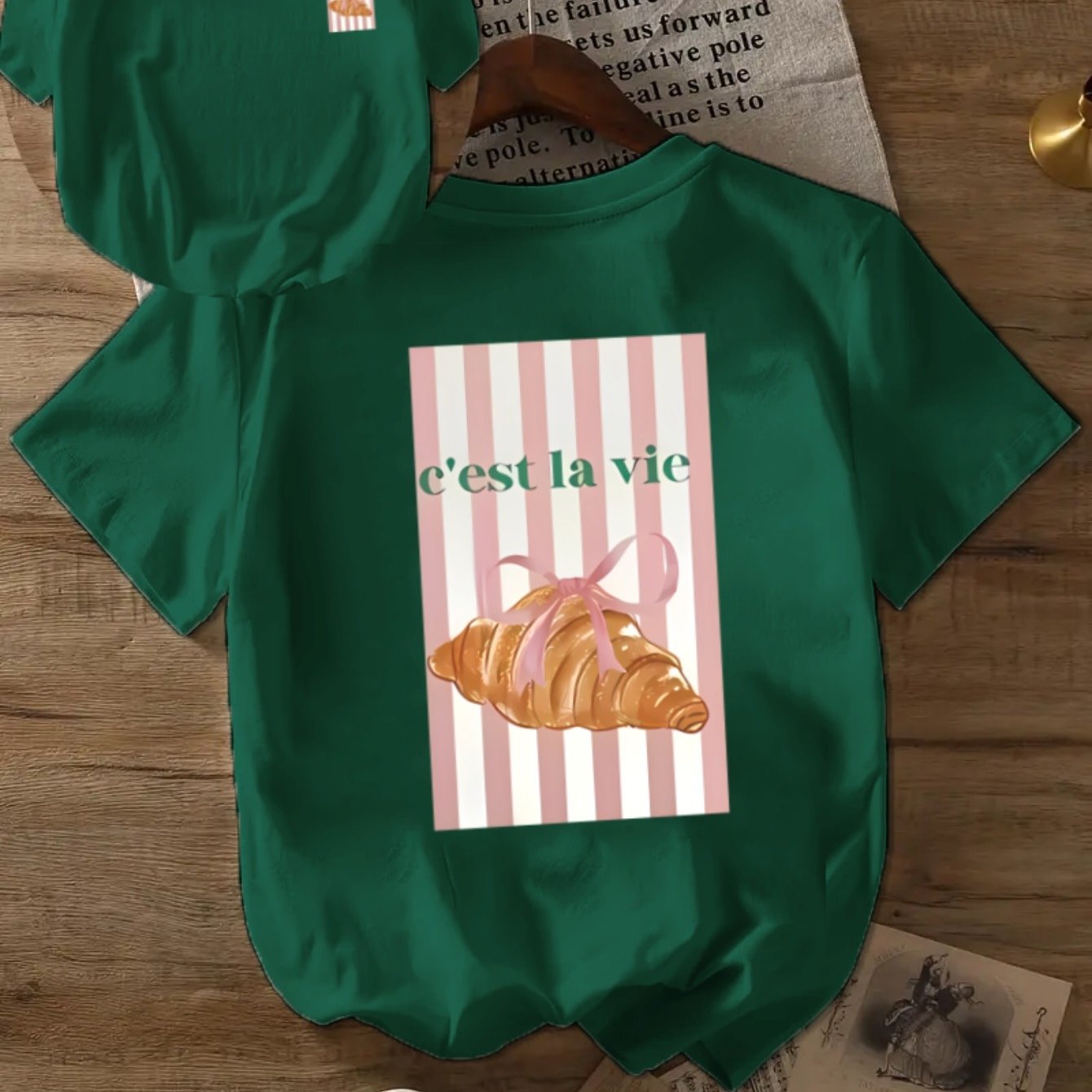 Casual Short Sleeve Crew Neck T-Shirt