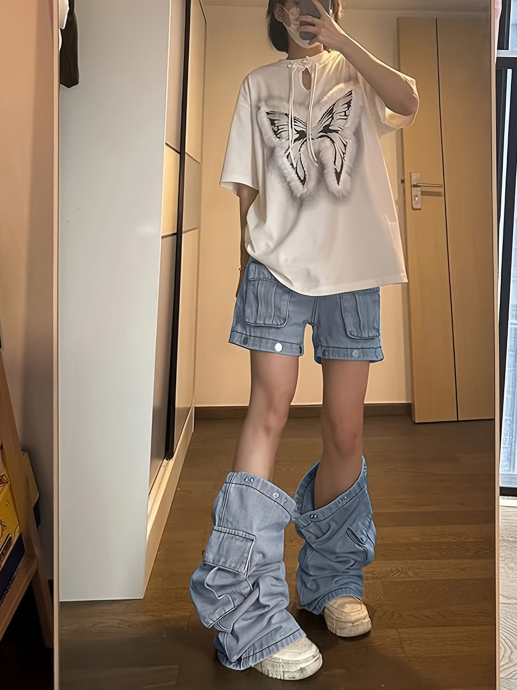 Detachable Cargo Jeans