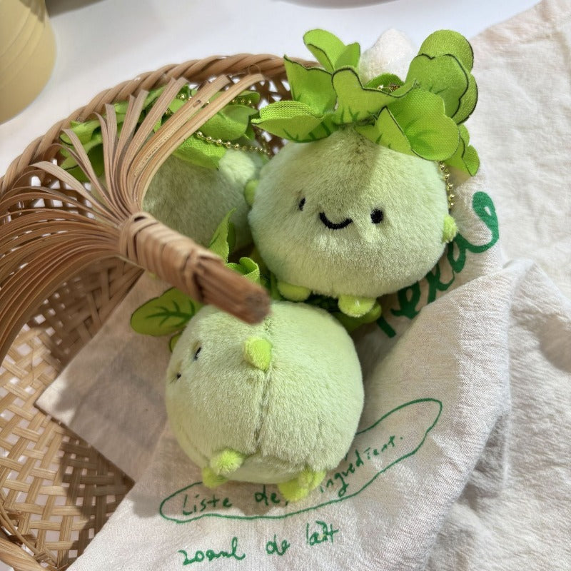 Turnip Plush Keychain