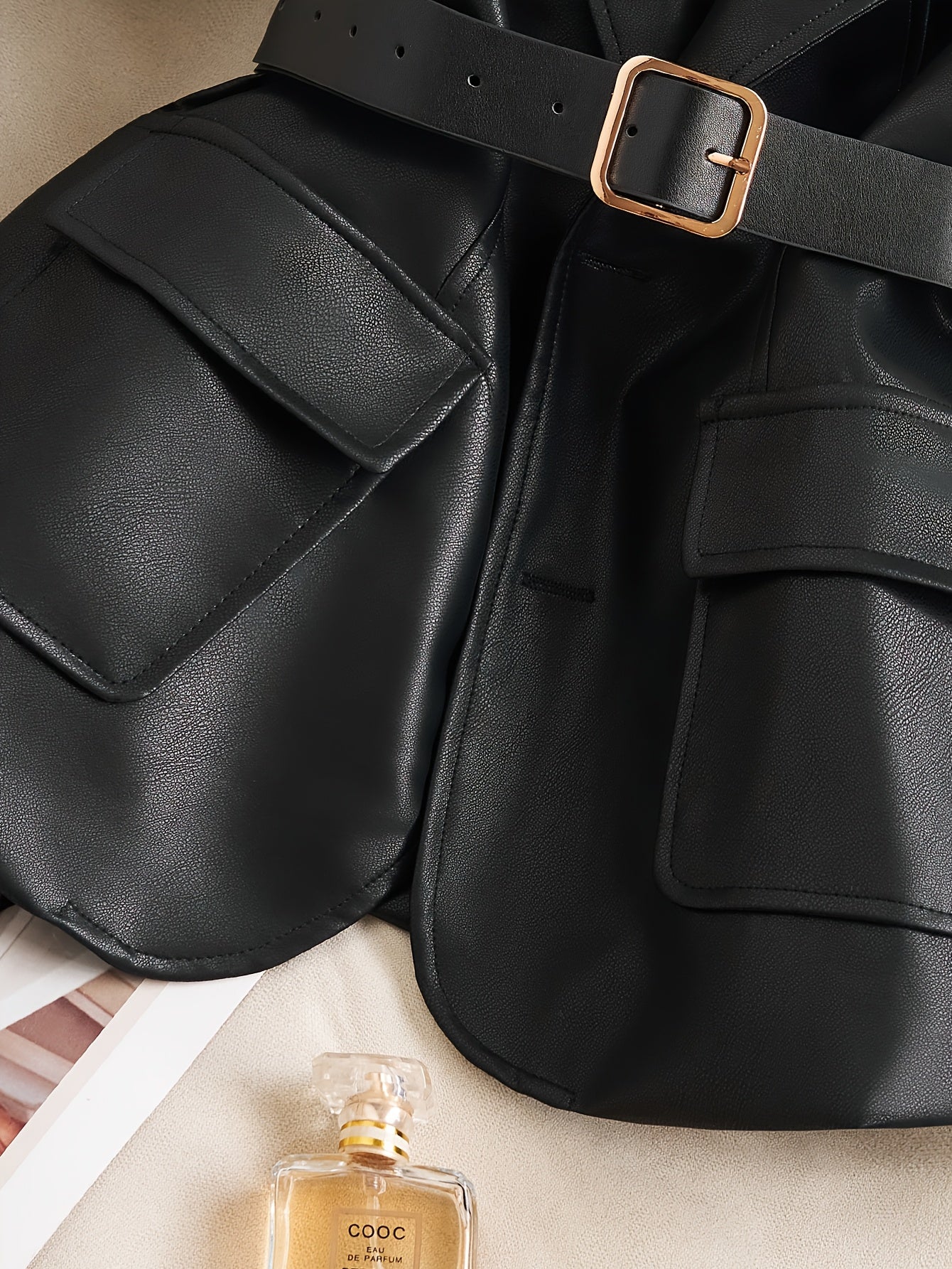 Stylish Waist-Cinched Vest