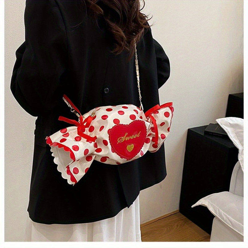 Cute Candy-Shaped Mini Crossbody Bag