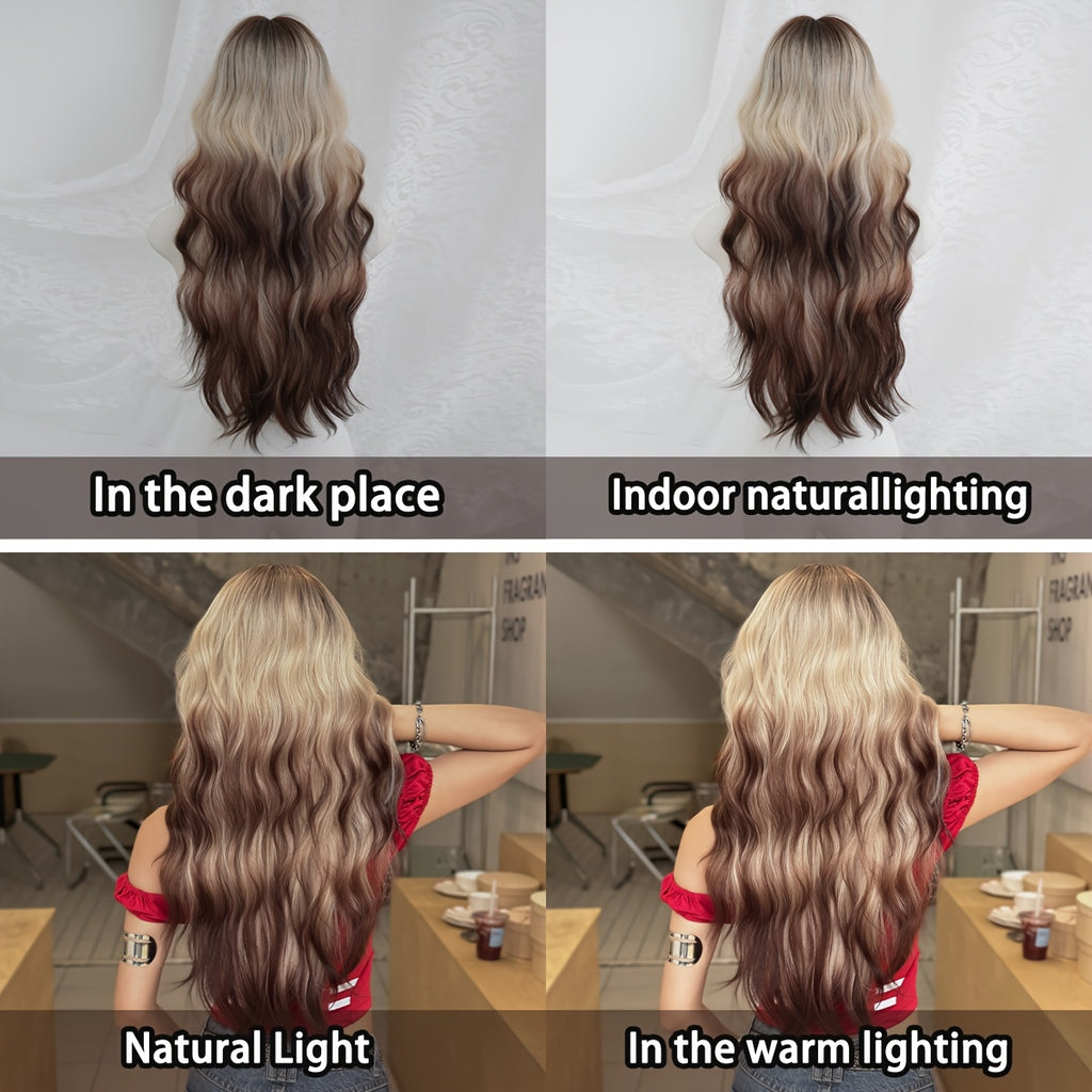 Long Water Wave Ombre Wig
