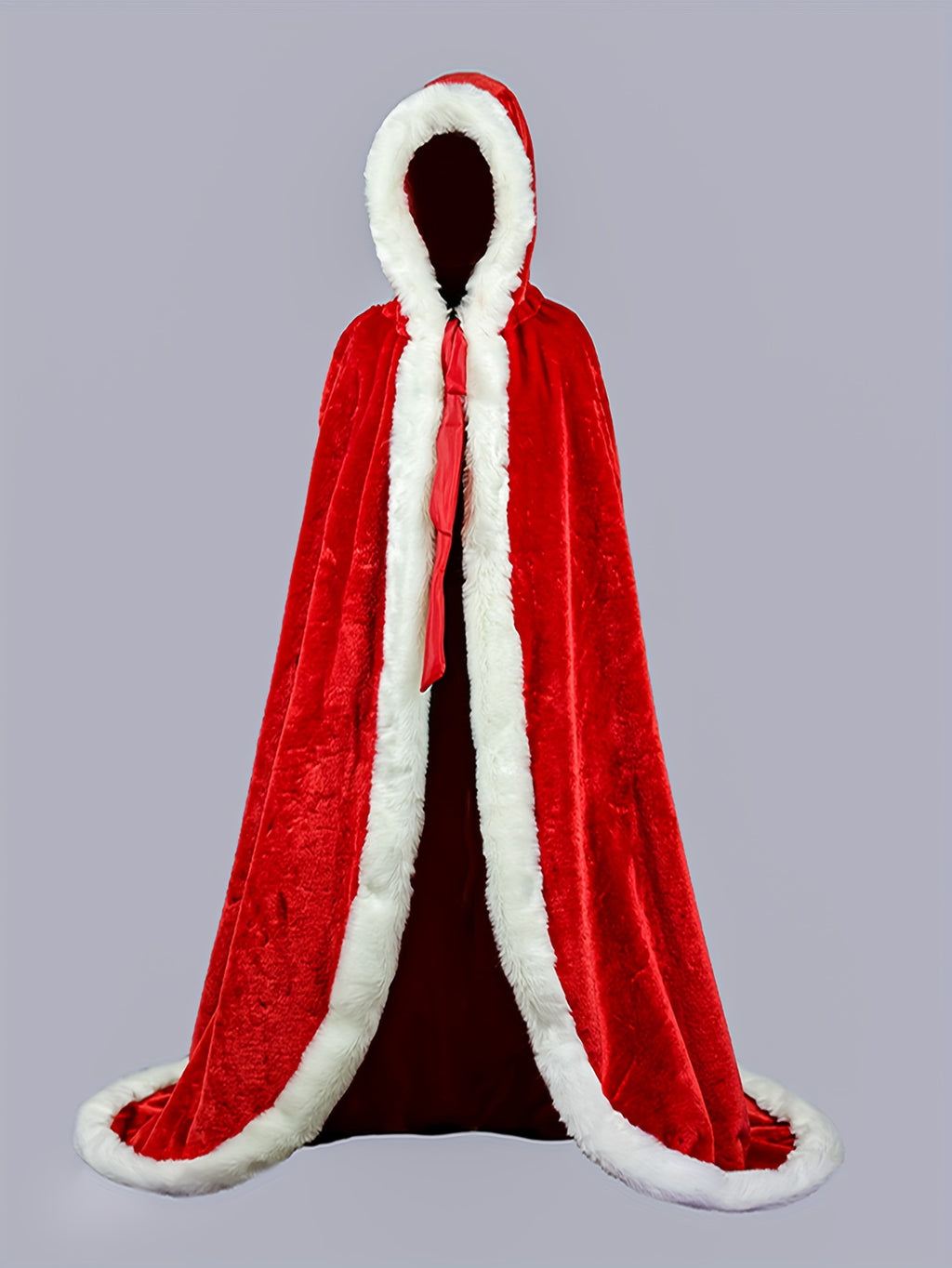 Plush Hooded Cape