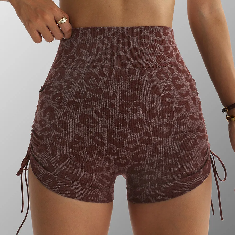 High Waist Yoga Sports Shorts