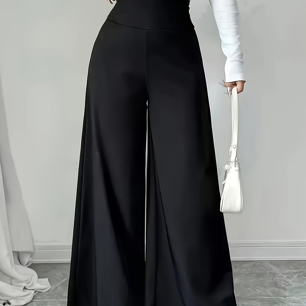 Elegant Wide-Leg Trousers