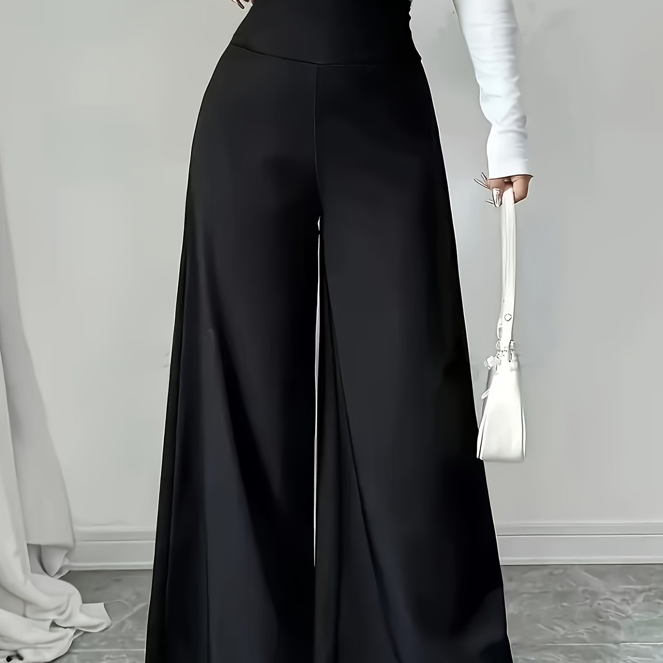 Elegant Wide-Leg Trousers