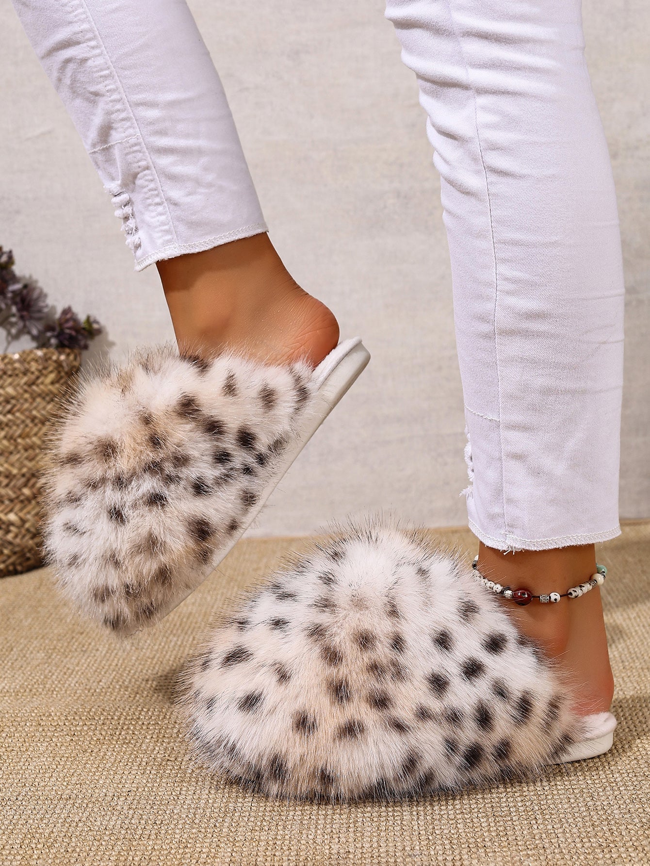 Cozy Leopard Slippers