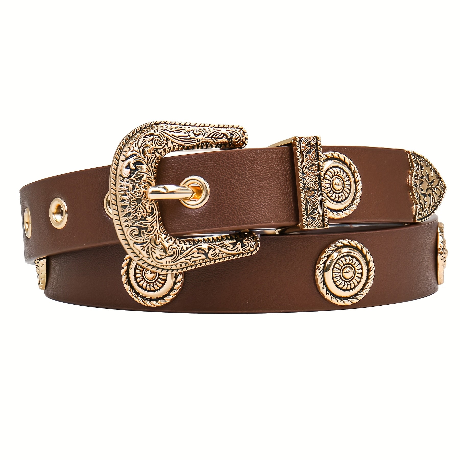 Western Punk Studded Belt