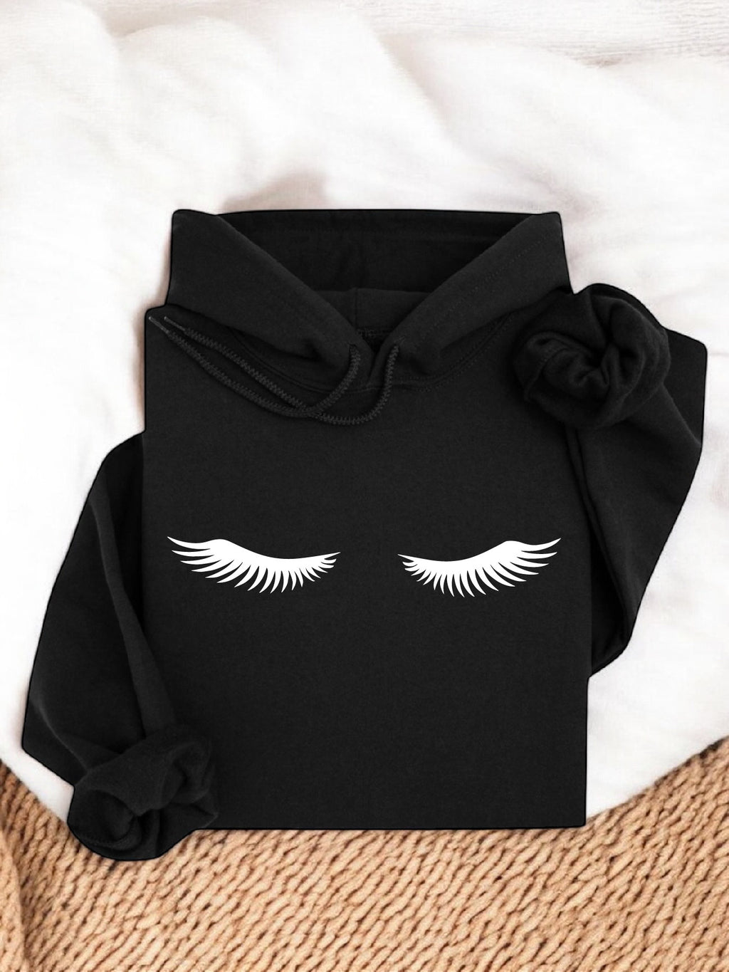MUA12 Eyelashes Hoodies