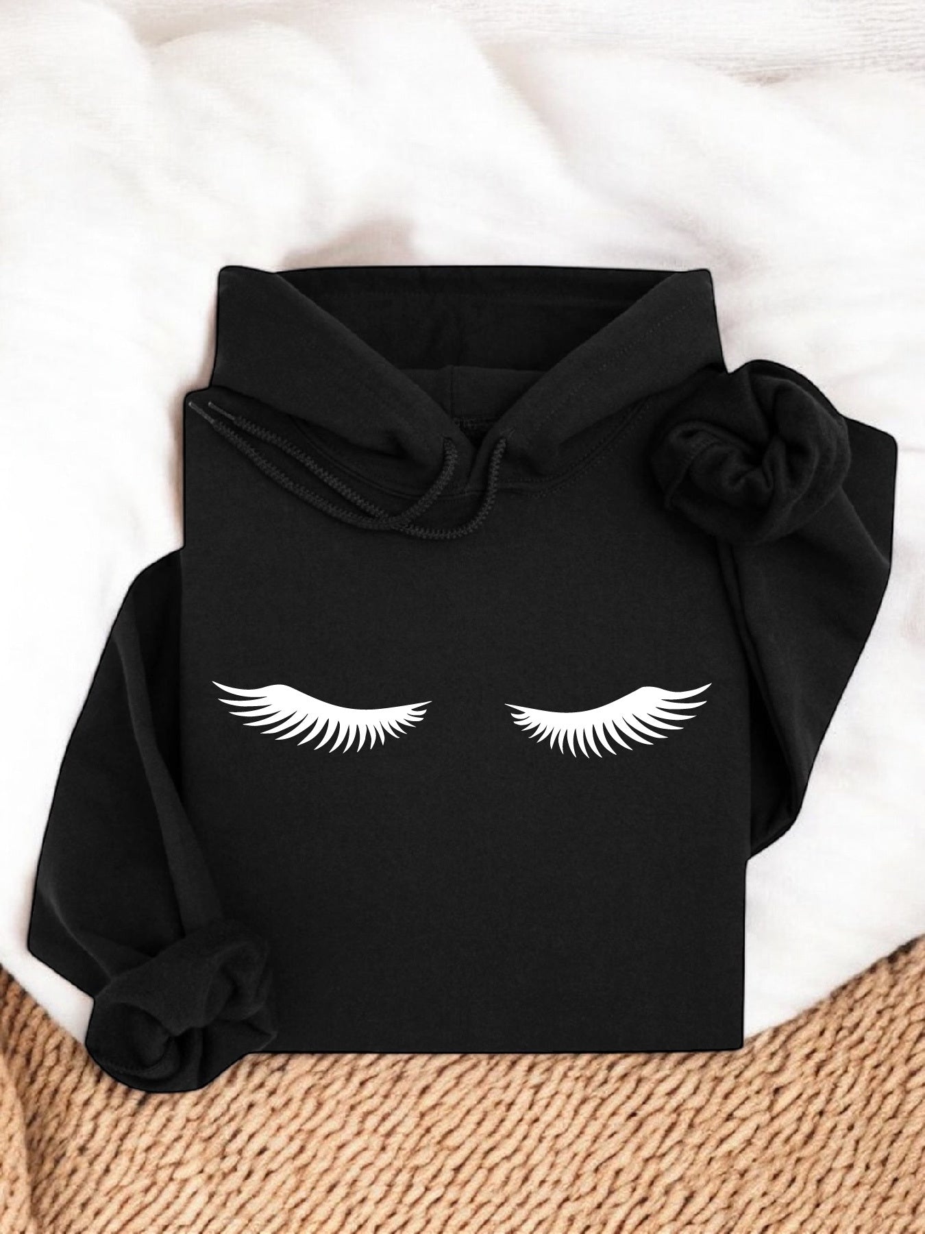 MUA12 Eyelashes Hoodies