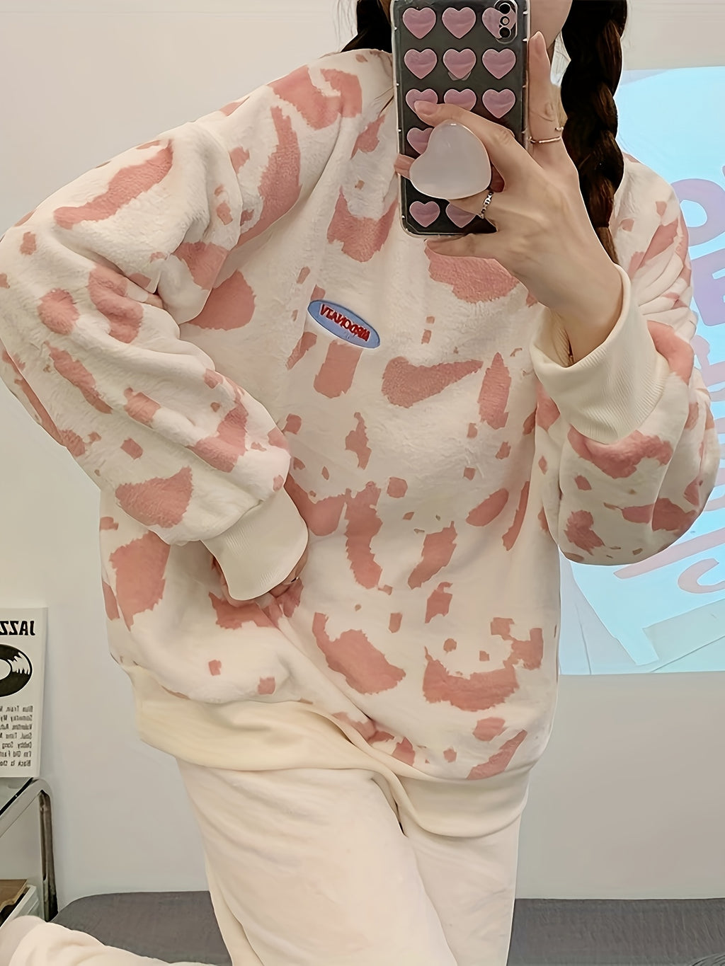 Coral Fleece Pajama Set