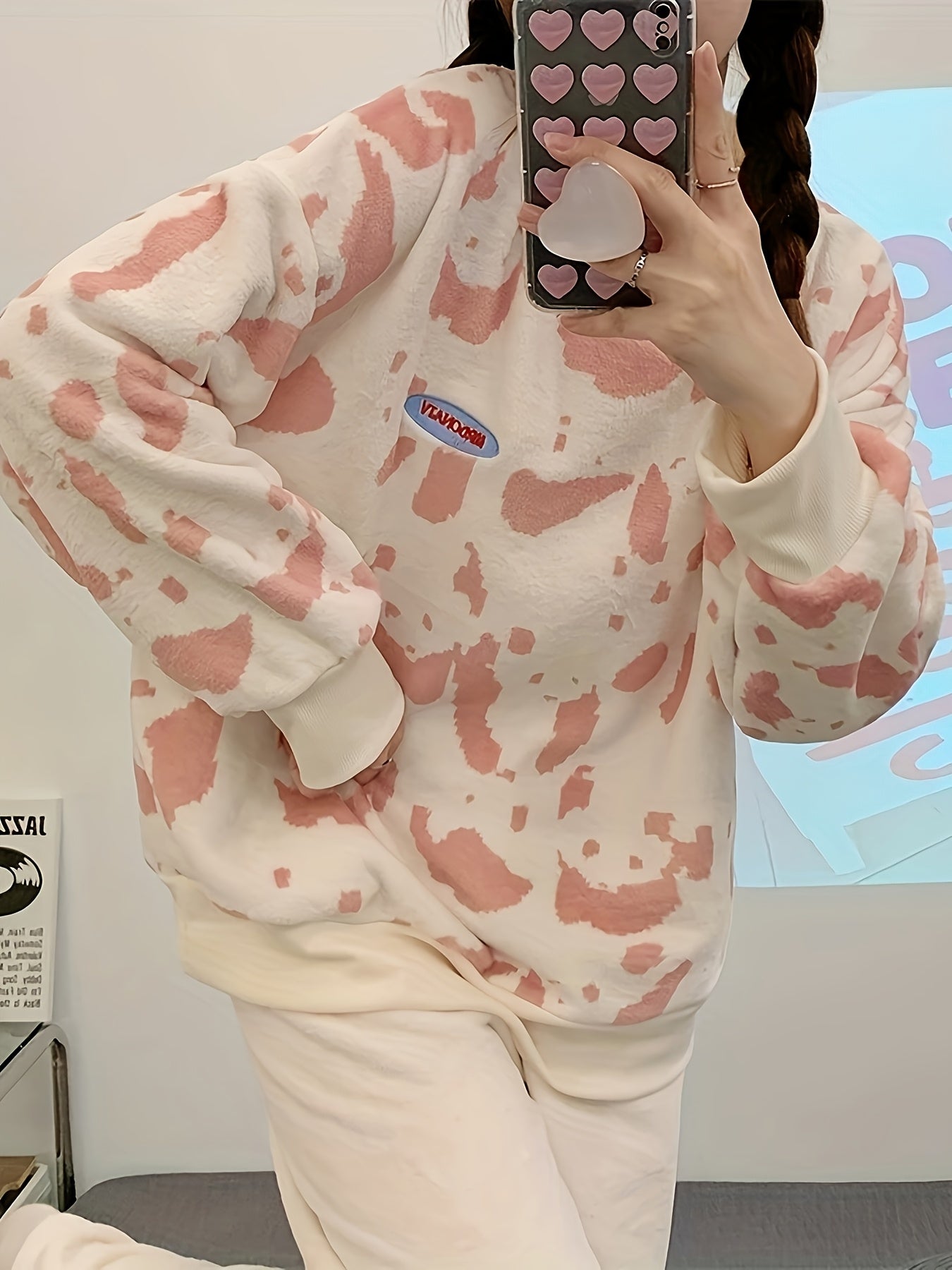 Coral Fleece Pajama Set