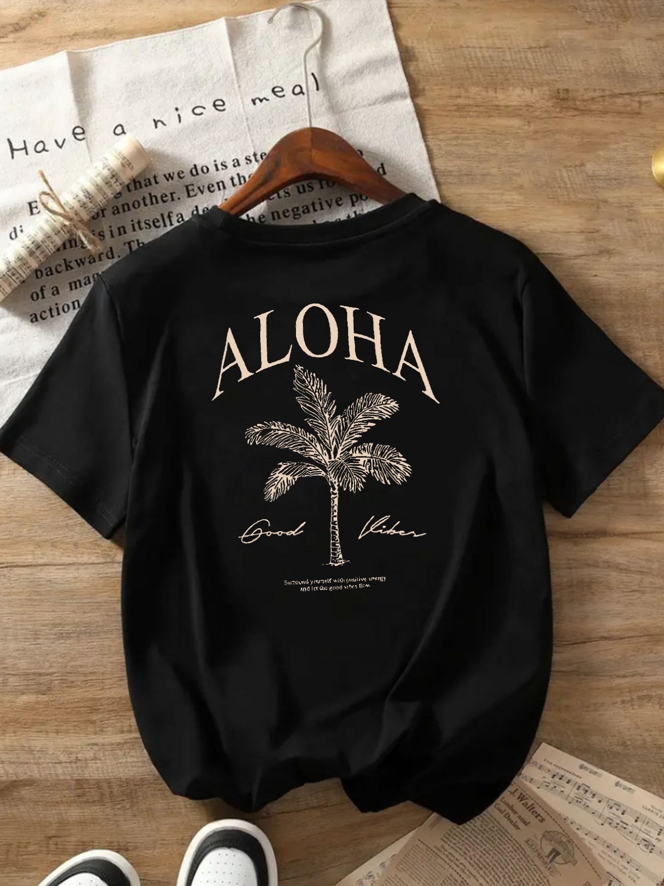 "ALOHA" Graphic Tee