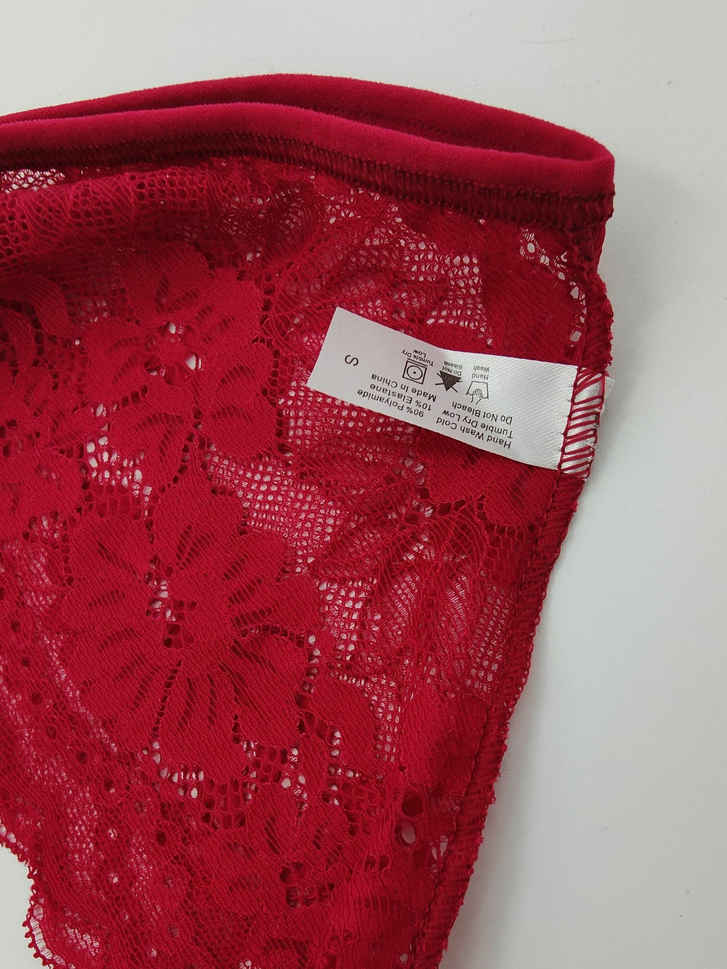 Sheer Jacquard Lace Bikini Panties