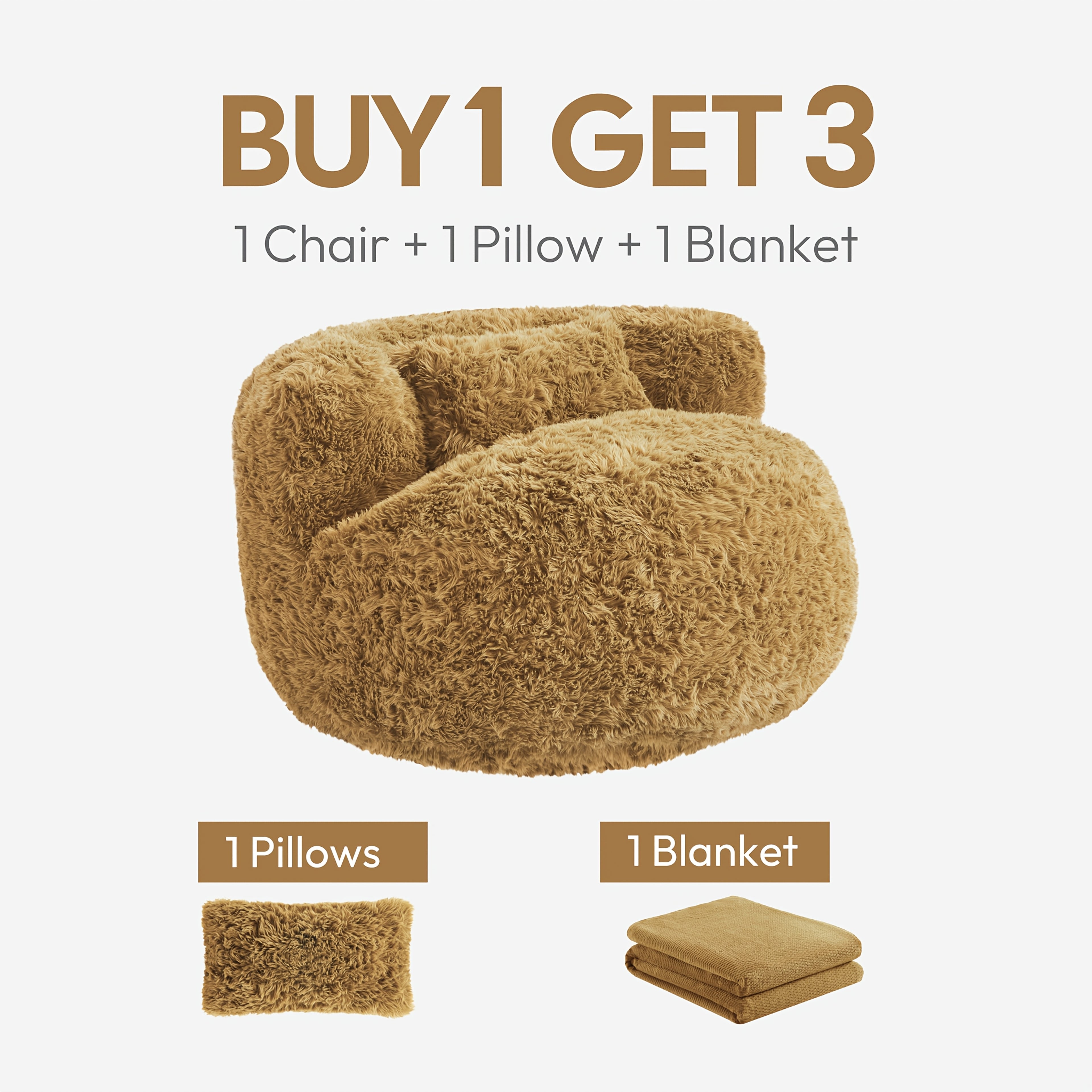 Fluffy Compression Sofa