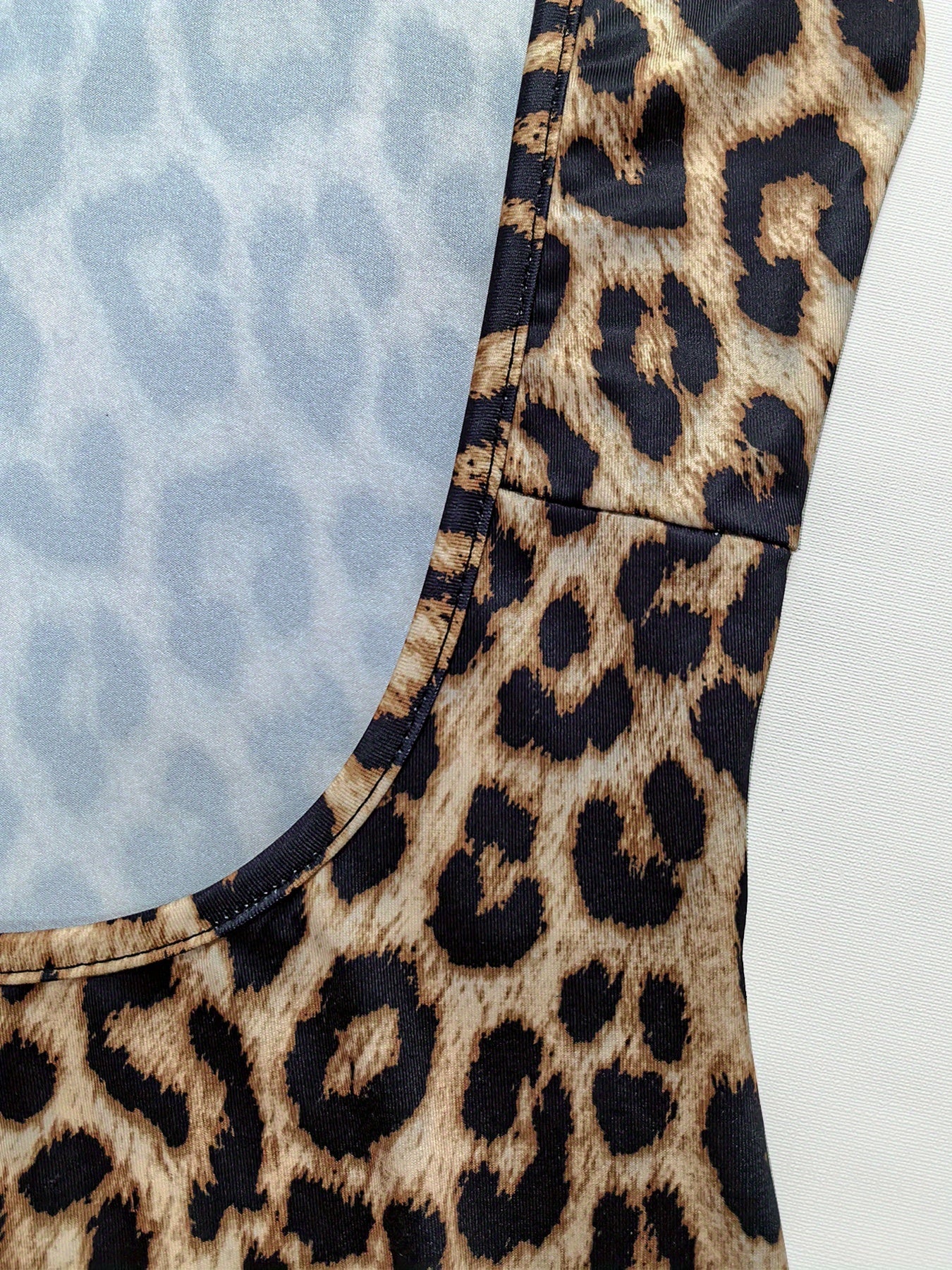 Leopard Print Bodysuit