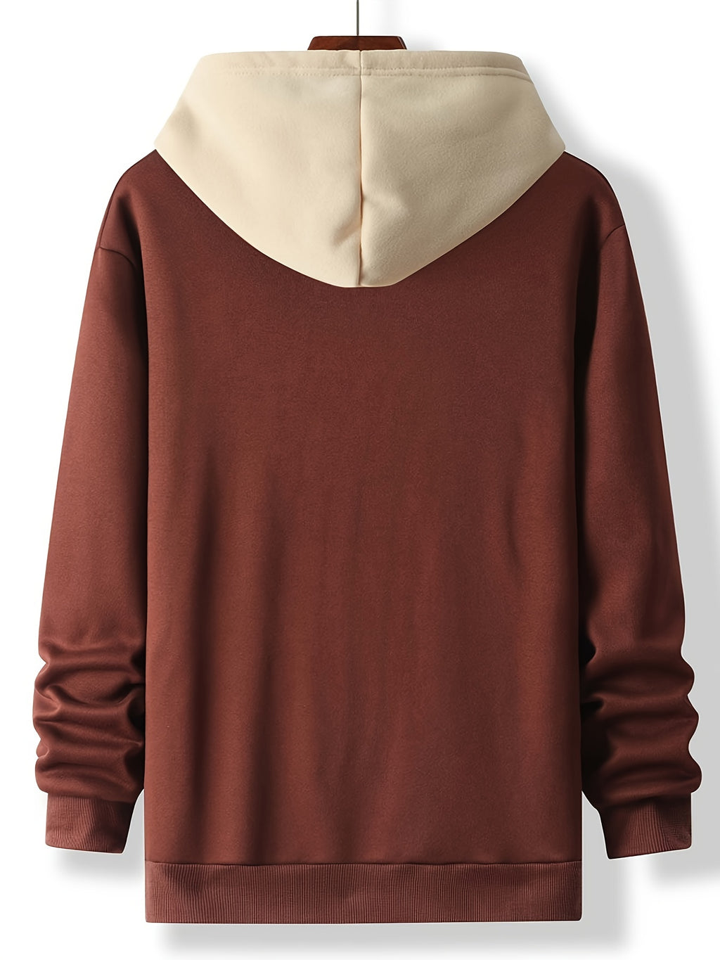 Casual Polyester Hoodie with Black Cat Eating Ramen Print